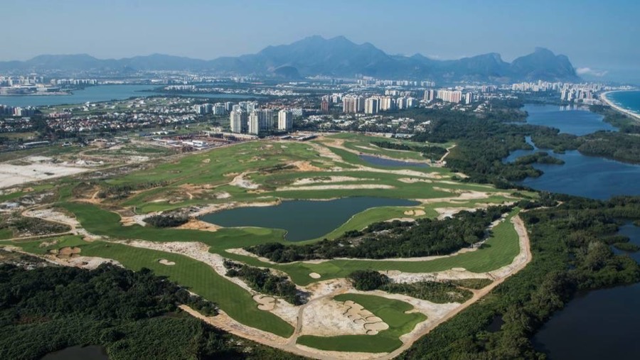 2016 Olympic Golf Course, Rio — aerial